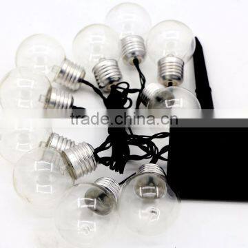 10-LED Solar Light Bulb Hanging Garden Lantern String Light photo-2