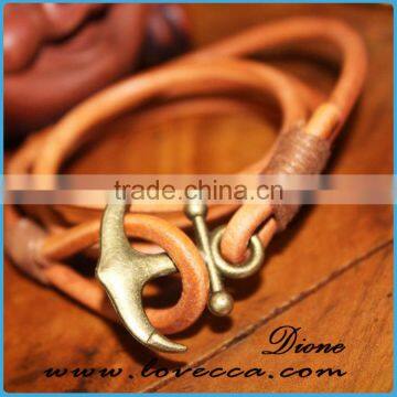 Cheapest Hot Sale 2017 Jewelry Mens Bracelet Anchor Hook Bracelet photo-4