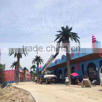 Outdoor UV Resistance Date Palm Tree for Building Decoration photo-3
