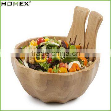 2017 High Quality Eco-friendly Bamboo Bowl And Hand