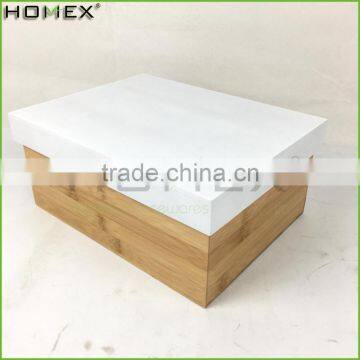 Bamboo household supplies storage box Homex BSCI/Factory