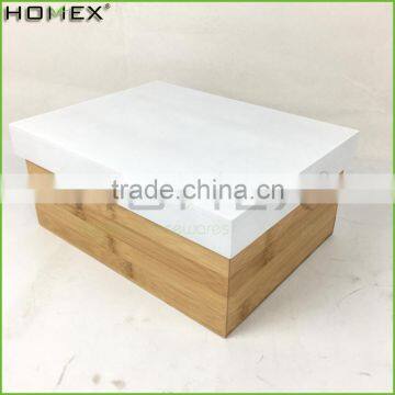 Bamboo Stackable Storage Box Storage Units Homex BSCI/Factory photo-6