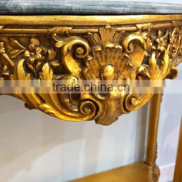 Small Size Console Table Furniture Living Room Set With Mirror Art photo-4