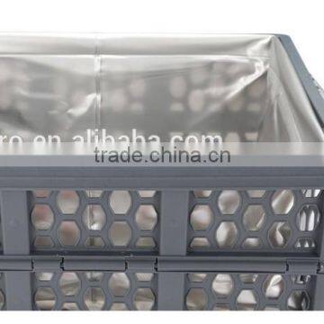 Wholesale Durable Folding Basket, Flexible Plastic Foldable Storage Box photo-2