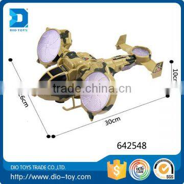 small fast selling items airplane plastic toy manufacturers with lights and music