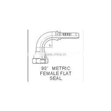 Hose Fittings--Metric Female Flat Seal