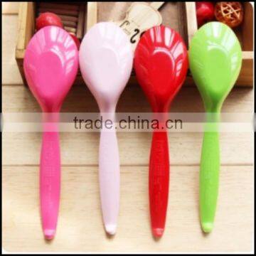 2015 Hot Sell Cartoon Pieces FOOD GRADE Plastic Spoons,cartoon Pieces FOOD GRADE Plastic Spoons