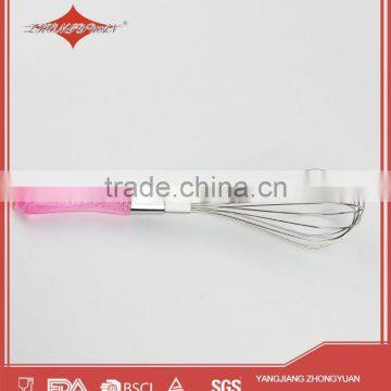 10" Rotating Stainless Steel Wire Manual Egg Beater for 2015 New Product Kitchen Tools photo-3