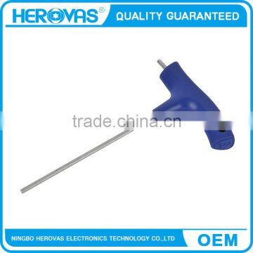 hex key CR-V T handle chrome vanadium steel durable, high quality hex key