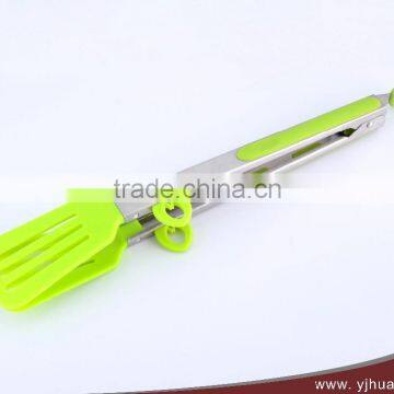 Unique Design Nylon Food Service Tongs with Stainless Steel Handle