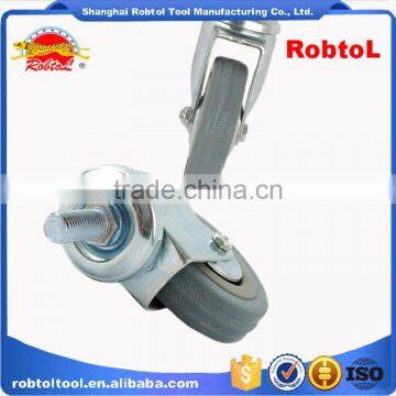 50mm Castor Wheel Caster Fixed Swivel Brake Rubber Nylon Pu TPR PP photo-6