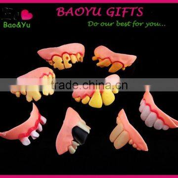 Halloween Party Fake Teeth PVC Fake Teeth Props Fake Teeth photo-2