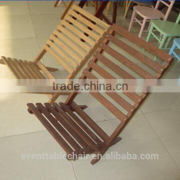 wholesale outdoor patio garden furniture wood folding slat chair