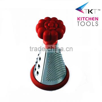 Hight quality stainless steel round ice grater and vegetable grater