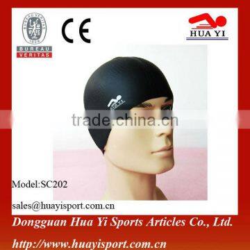 University Patten Sport Printing Soft Waterproof Swim Caps photo-3