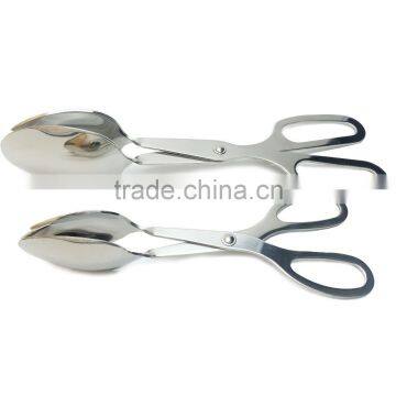 10" Kitchen Tools Stainless Steel Food Tong Salad Tong photo-2