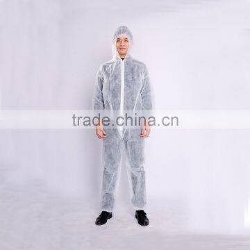 Made in China Blue Antistatic Clothing / Cleanroom Garment / Esd Lab Coat With Hood