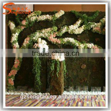 Customized Artificial Flower Wall Wedding & Party Decorative Artificial Flower Wall photo-5