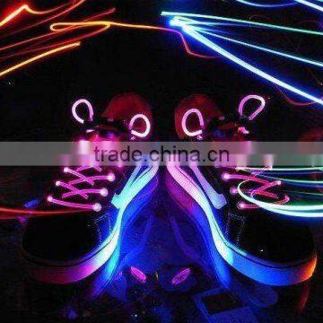 High quality wholesale fashion teenager led glow shoelaces