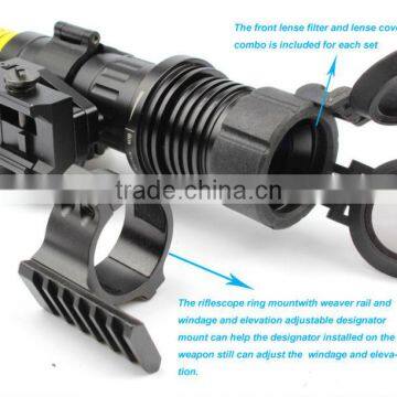 Suzero Zoomable Professional Long Distance Nigh Vision Riflescope Solution of 100mw Green Laser Designator (ES-LS-KS300) photo-4
