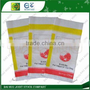 PP woven BOPP bag packaging rice, bean, wheat, corn