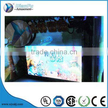 2016 New Arrived Kids Coin Operated Capsule Toys Redemption Adventure in Jungle Gun Shooting Game Machine photo-5