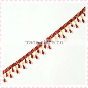 Glass Curtain Beaded Fringe,Manufacturer