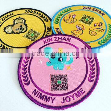 embroidery patch sew on custom size