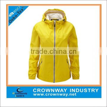 100% polyester high performance adult waterproof windbreak jacket