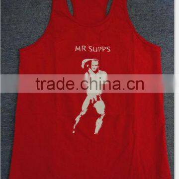 Custom Printed Gym Singlets With Clubs Logos