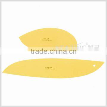 Kearing Chinese Manufacture French Curve PVC Popular Curve Drawing Template 2 Pieces As One Set # 1304S