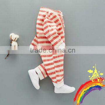 Chinese Style Baby Clothes Boy Cotton Striped Evening Jumpsuits for 0-2 Years Old Baby photo-4
