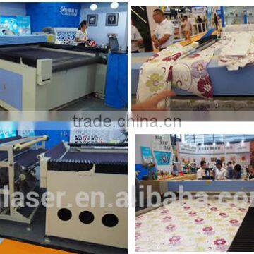 JQ1810 1610 Fabric Laser Cutting Machine/big Laser Textile Cutting Machine With 1600mm*3000mm FDA CE photo-6