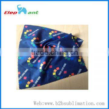 High quality digital print glasses cleaning cloth glass fiber cloth