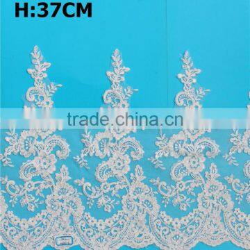 2017 africa guipure bridal border lace trim for making dress wholesale