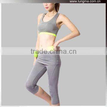 (Dri Fit) Fitness Skin Fit Supportive Sexy Gym Yoga Sportswear