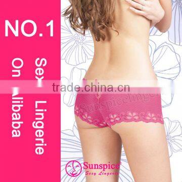 High Quality Comfortable Sexy Lace Panty Sexy Teen Underwear photo-4
