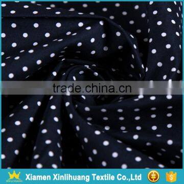 Factory Direct 100% Cotton Classic Dots Printed Fabric for Shirting photo-3