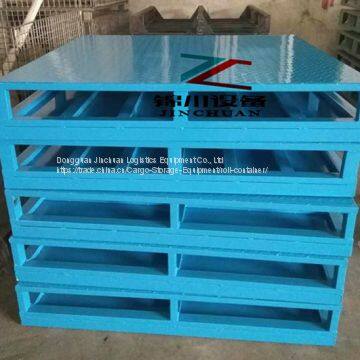 Durable Logistics Stainless Steel Pallet With Powder Coating