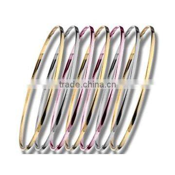 6 MM, Gold Plated Bangle, Machine cut Bangle, fashionable bangle, Designer bangle.