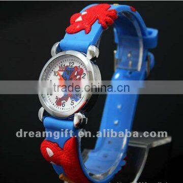 2012 Hot Kids Watch Spiderman Watches Charm Cute Factory Price Relly Cheap 8 Colors Choose
