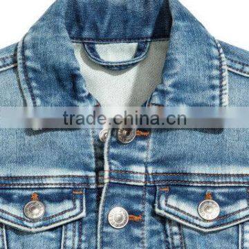 New Fashion Design Boys Blue Jean Jackets Stylish Kids Denim Coats photo-5