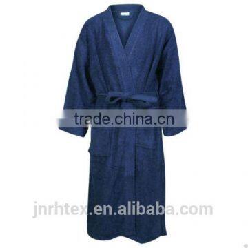 Custom Colors Quick-dryng Flannel Fleece Bathrobe photo-4