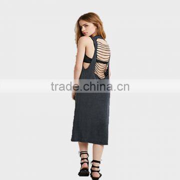 Fashion Dresses Sleeveless Dress for Ladies