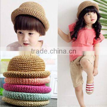 S60296B 2017 High quality fashion Dome straw hats cute straw hat
