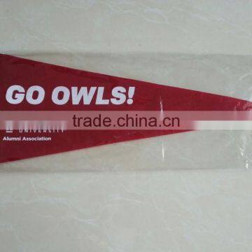 Silk Screen Printed Pennant Flag photo-3