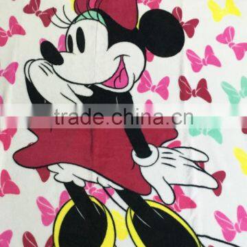 Wholesale High Quality Throw Printed Coral Fleece Blanket