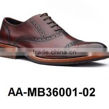 Genuine Leather Men's Dress Shoe - AA-MB36001-02