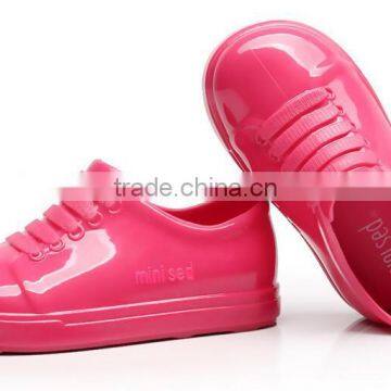 Kids Jelly Boots, Melissa Boots for Girls, Solid Color Mini Melissa Kids Rain Boots