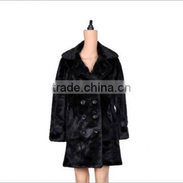 The new imitated fur rabbit hair female long coat